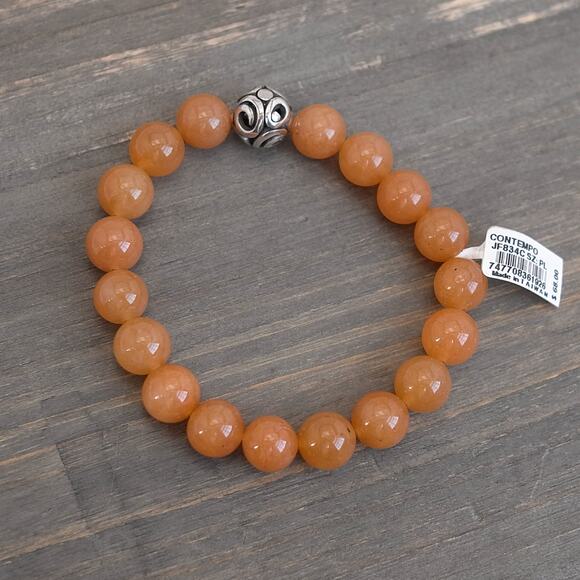 Brighton Contempo Chroma Aventurine Stretch Bracelet JF834C NWT Retired $78 New - Picture 4 of 6